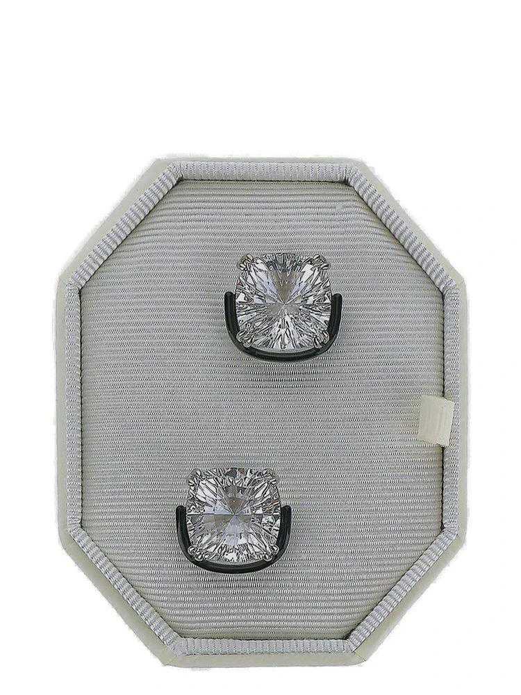 商品Swarovski|Swarovski Harmonia Cushion Cut Stud Earrings,价格¥755,第1张图片