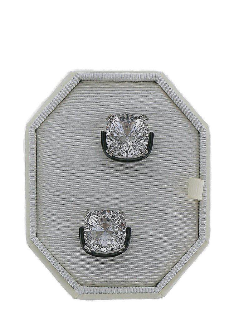 商品Swarovski|Swarovski Harmonia Cushion Cut Stud Earrings,价格¥720,第1张图片