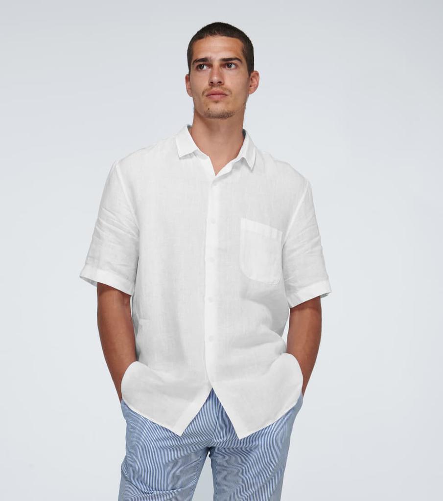 商品Sunspel|亚麻短袖衬衫,价格¥1303,第5张图片详细描述