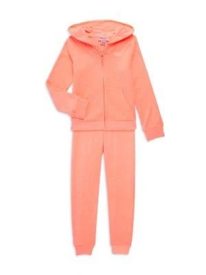 商品Juicy Couture|Little Girl's 2-Piece Logo Hoodie & Jogger Set,价格¥119,第1张图片