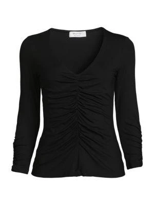 商品Bailey 44|Pia Ruched Jersey Top,价格¥277,第3张图片详细描述