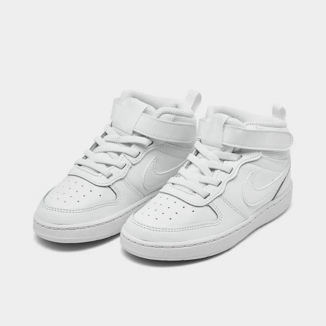 商品NIKE|Kids' Toddler Nike Court Borough Mid 2 Casual Shoes,价格¥409,第2张图片详细描述