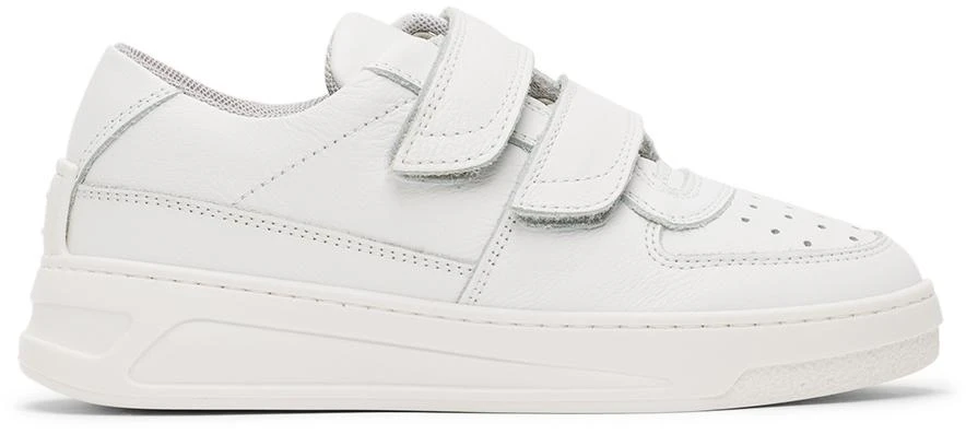 商品Acne Studios|Kids White Velcro Sneakers,价格¥1405,第1张图片