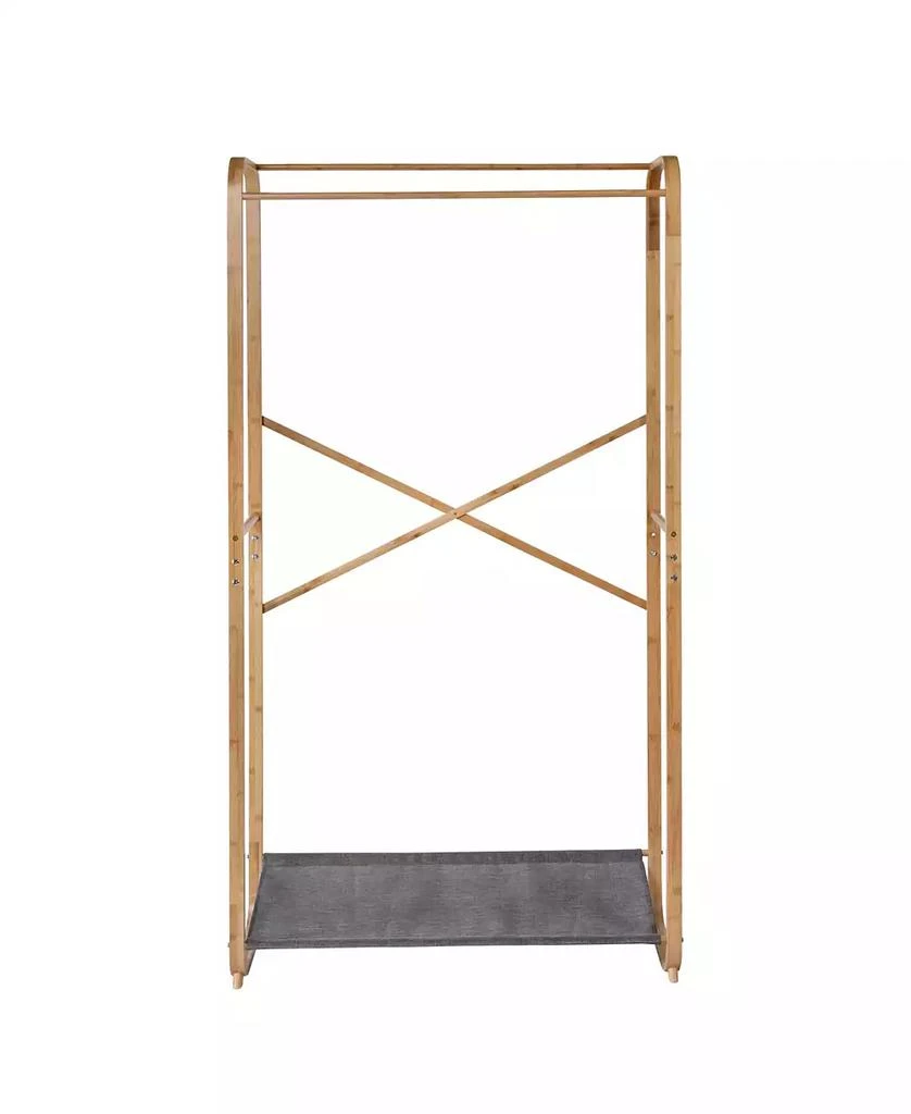 Bamboo & Canvas Garment Rack 商品