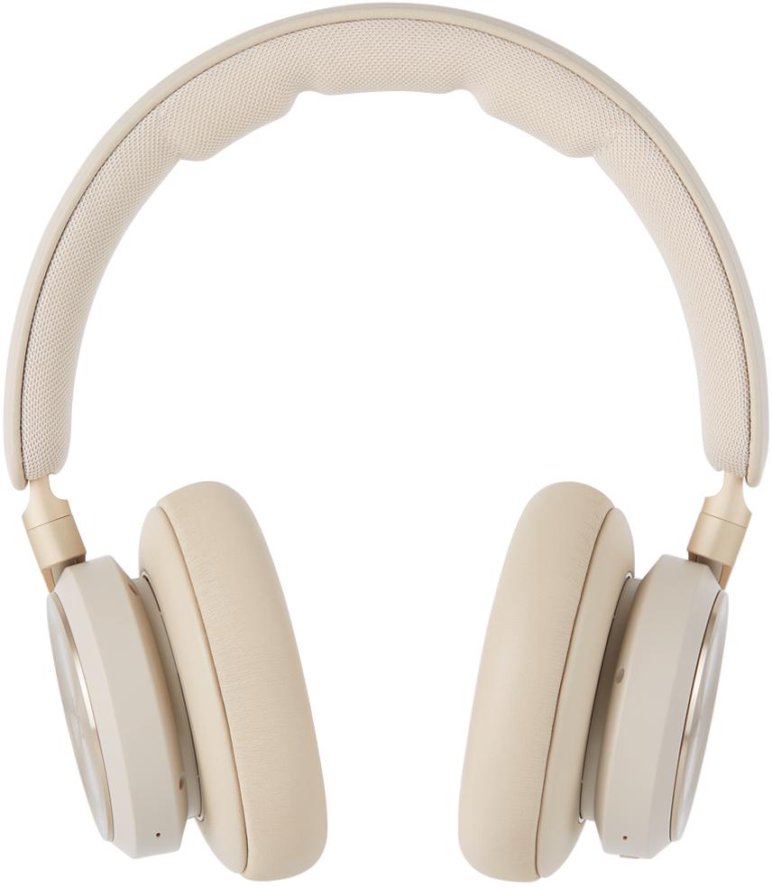 Bang & Olufsen耳机|Taupe Beoplay HX Headphones 皮革, 纺织面料
