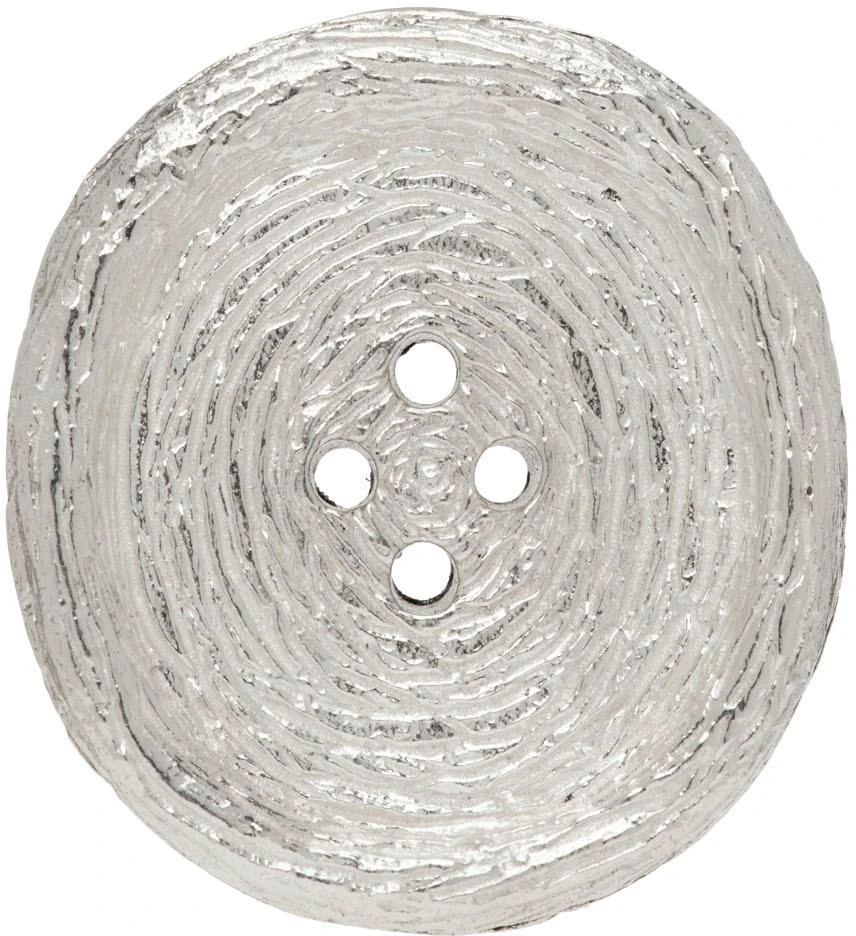 商品Bleue Burnham|Silver Plants See Everything Button,价格¥527,第1张图片