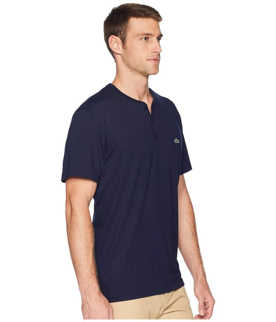 商品Lacoste|Pima Henley 常规版短袖,价格¥446,第4张图片详细描述