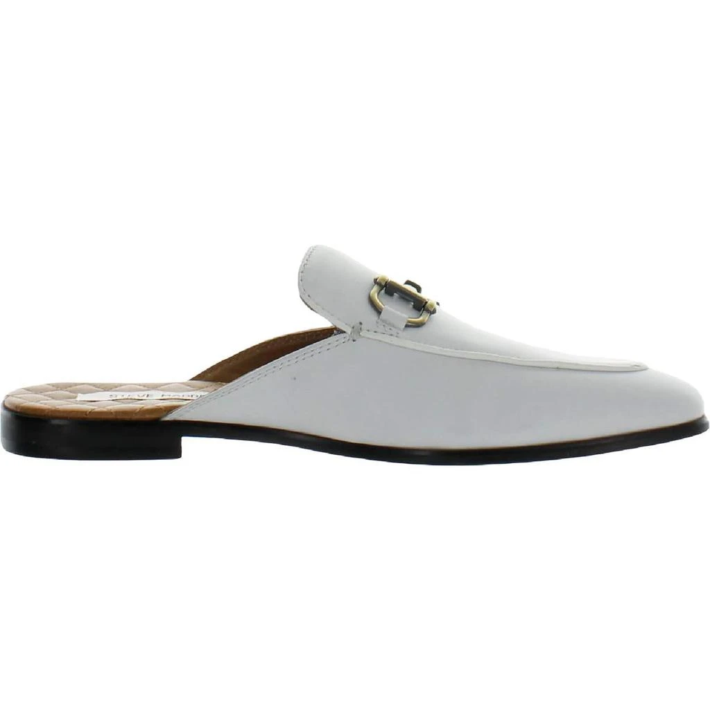 商品Steve Madden|Steve Madden Mens Dazling Leather Slip On Slides,价格¥146,第2张图片详细描述