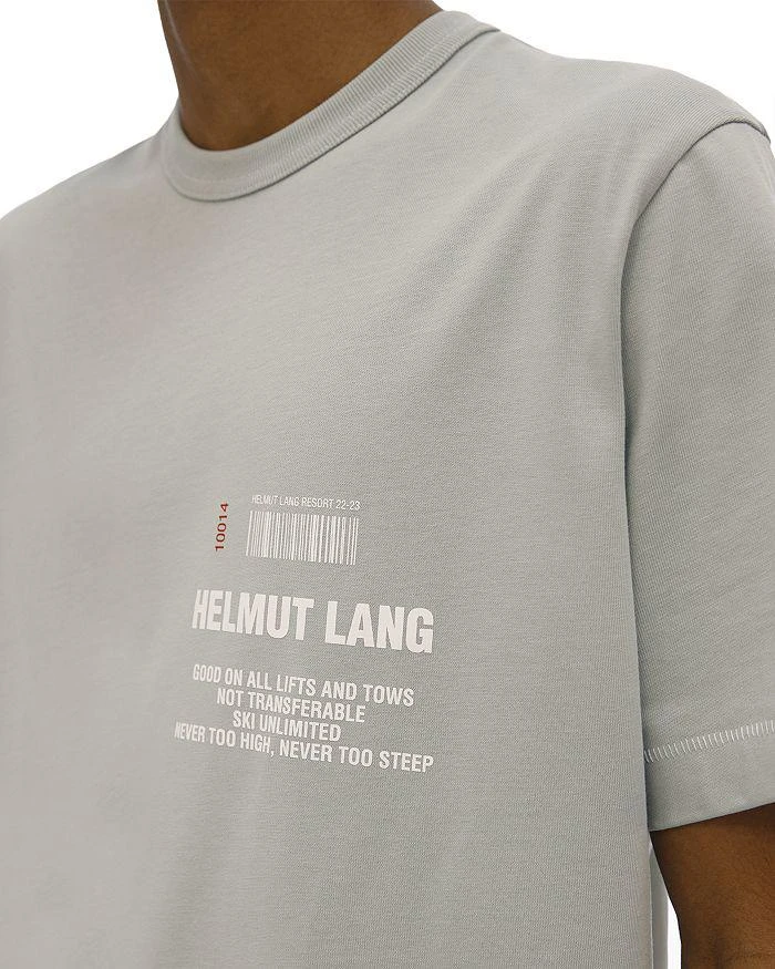 商品Helmut Lang|Ski Tee2 Cotton Logo Graphic Tee,价格¥780,第4张图片详细描述