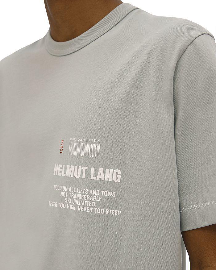 商品Helmut Lang|Ski Tee2 Cotton Logo Graphic Tee,价格¥1256,第6张图片详细描述