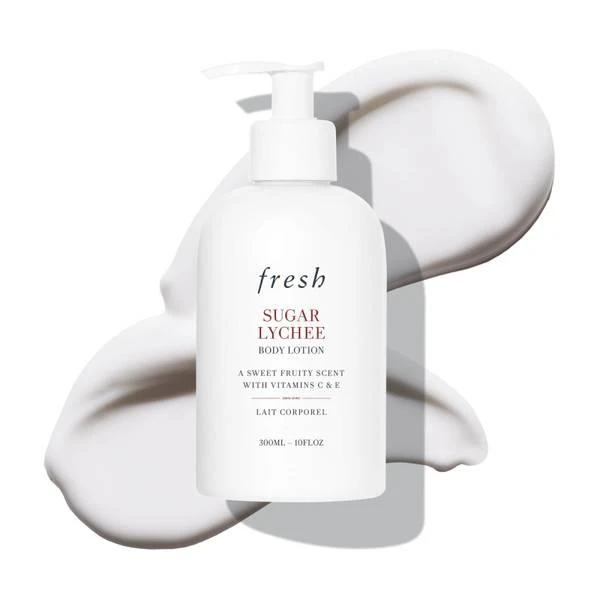 商品Fresh|Fresh Sugar Lychee Body Lotion 300ml,价格¥214,第3张图片详细描述