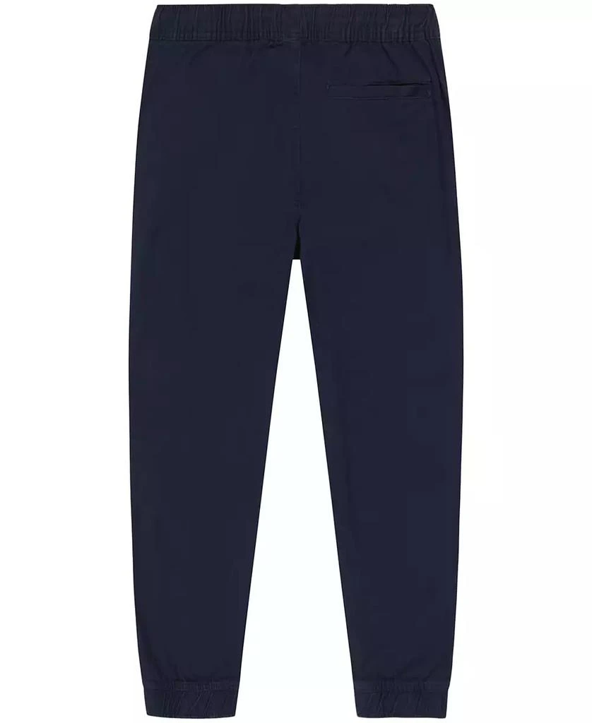 商品Nautica|Little Boys Uniform Evan Tapered-Fit Stretch Joggers with Reinforced Knees,价格¥119,第2张图片详细描述