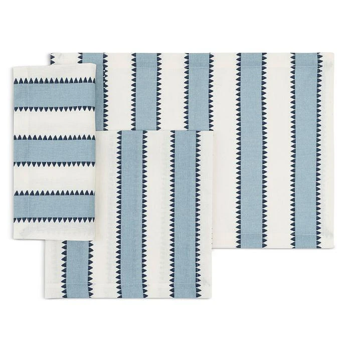 商品Matouk|Apollo Stripe Placemats, Set of 4,价格¥1003,第3张图片详细描述