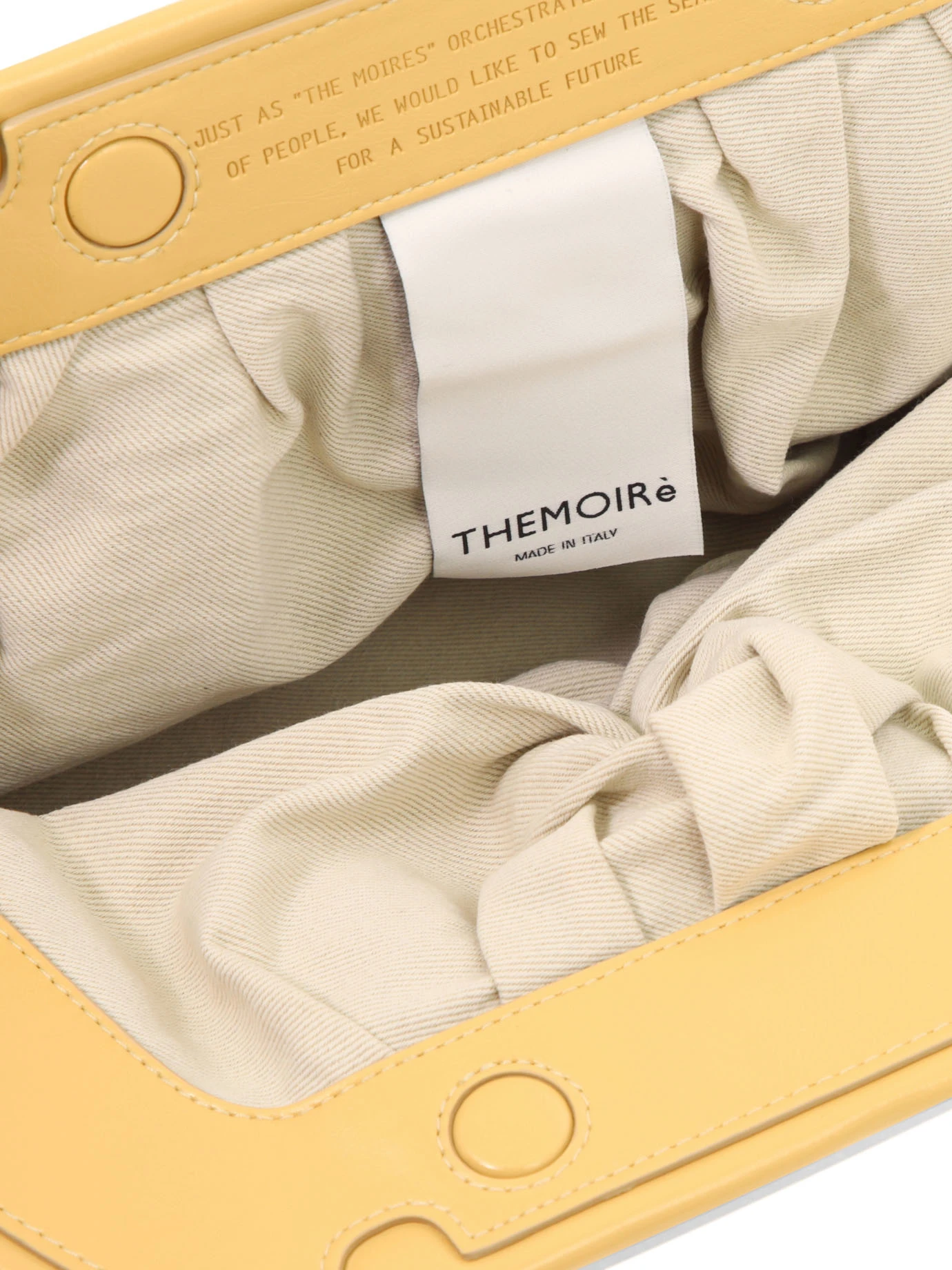 商品【商品预售7天】 THEMOIRe|THEMOIRe 女士手拿包 TMFW22BS68SAHARA 米白色,价格¥927,第6张图片详细描述