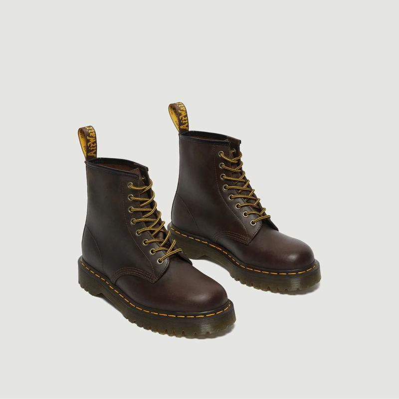 Leather lace-up boots 1460 Bex Dark brown crazy horse Dr. Martens商品第2张图片规格展示