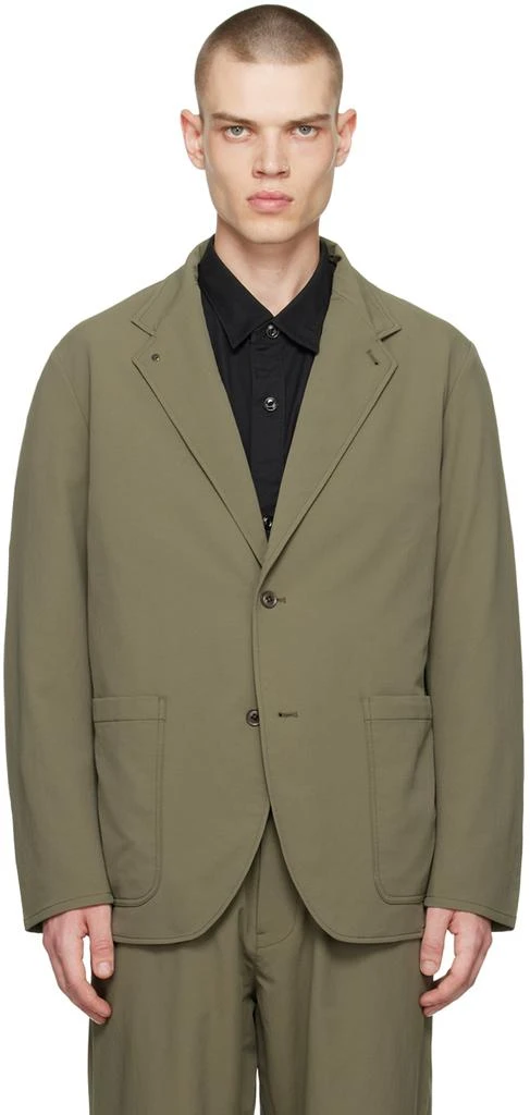 商品Nanamica|SSENSE Exclusive Khaki Alphadry Club Blazer,价格¥2882,第1张图片