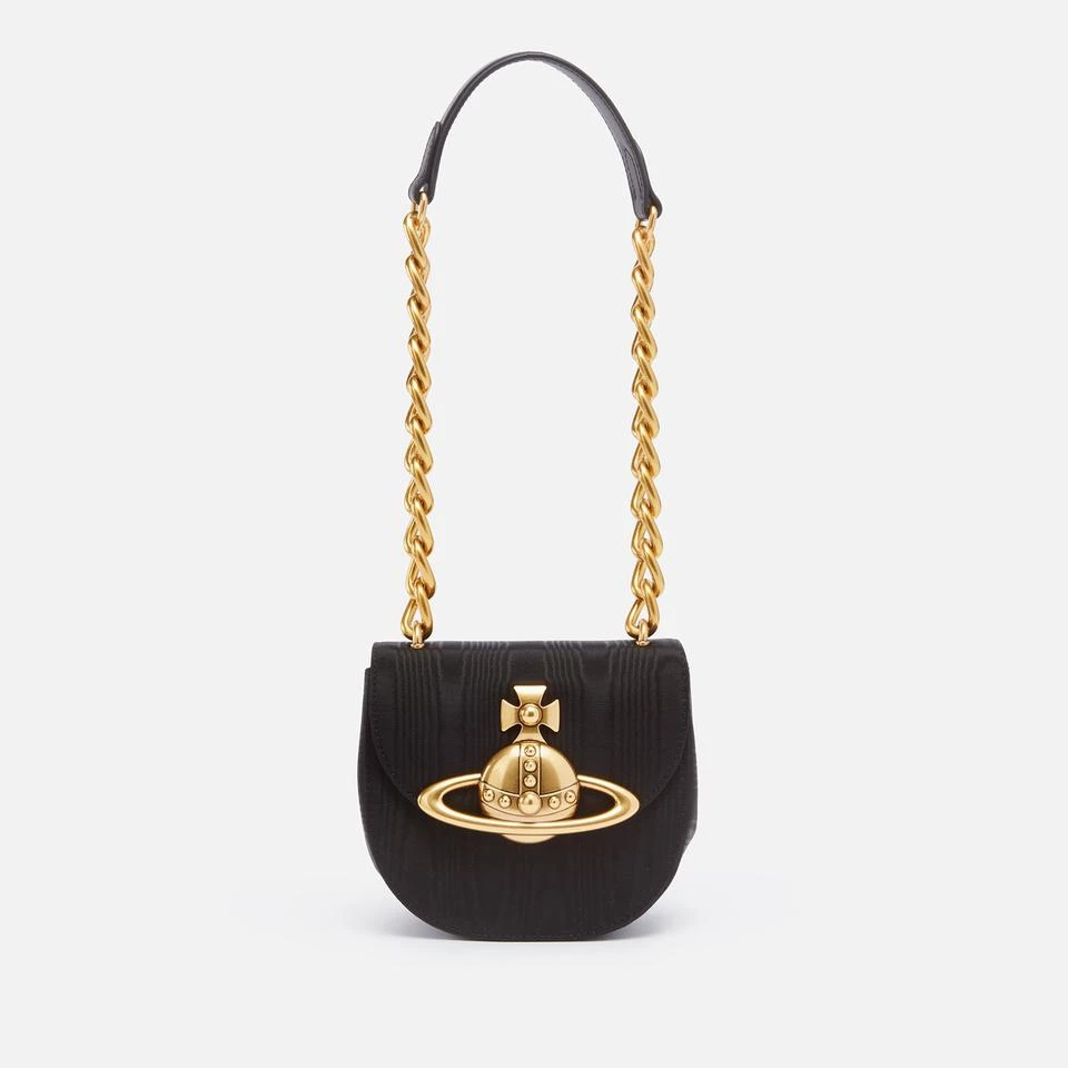 商品Vivienne Westwood|Vivienne Westwood Jodie Moire Saddle Bag,价格¥3236,第1张图片