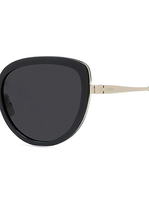 商品Celine|55MM Butterfly Sunglasses,价格¥3417,第5张图片详细描述