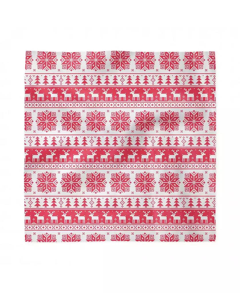 商品Ambesonne|Nordic Set of 4 Napkins, 12" x 12",价格¥149,第2张图片详细描述