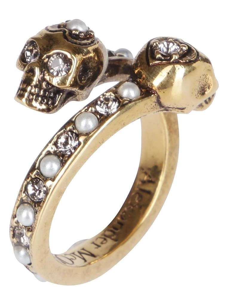 商品Alexander McQueen|Alexander McQueen Wrapped Skull Ring,价格¥1526,第2张图片详细描述