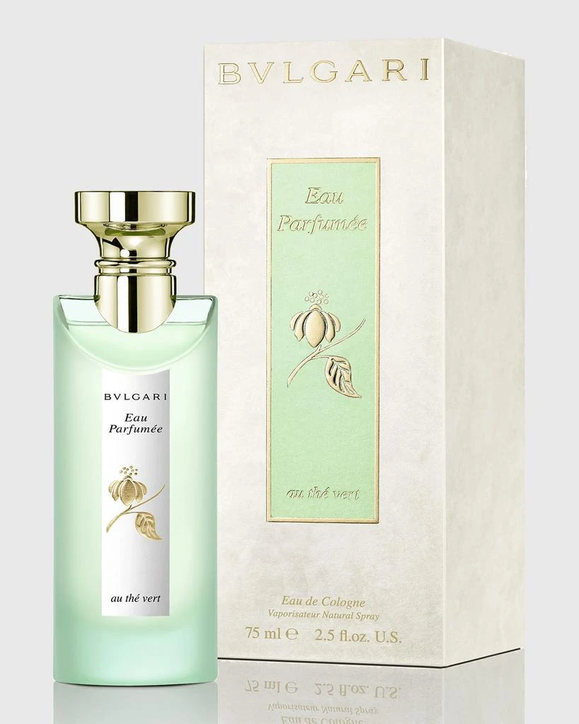 商品BVLGARI|Eau Parfumee Au The Vert Eau de Cologne Spray, 2.5 oz./ 75 mL,价格¥899,第2张图片详细描述