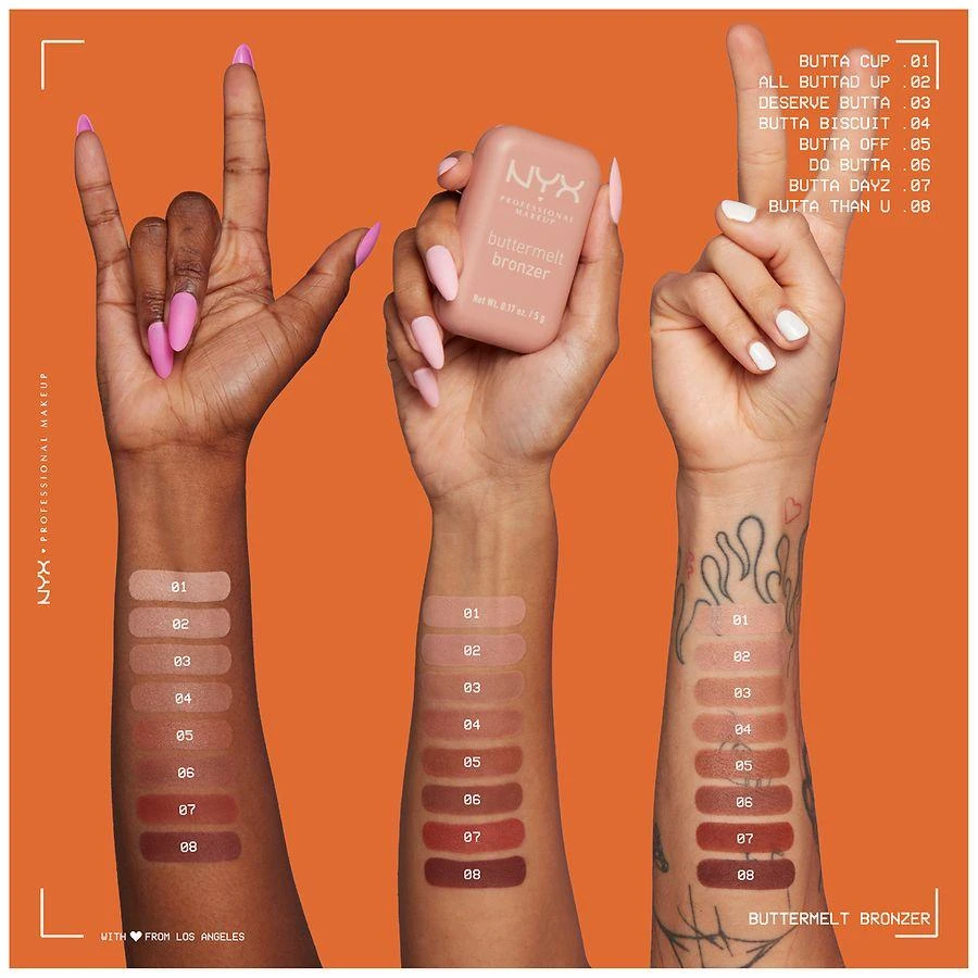 商品NYX Professional Makeup|Buttermelt Bronzer,价格¥81,第5张图片详细描述