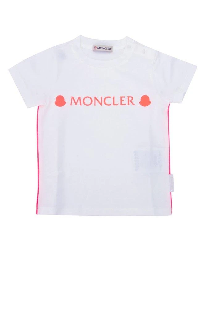 商品Moncler|Moncler Enfant Logo Printed T-Shirt,价格¥469,第1张图片
