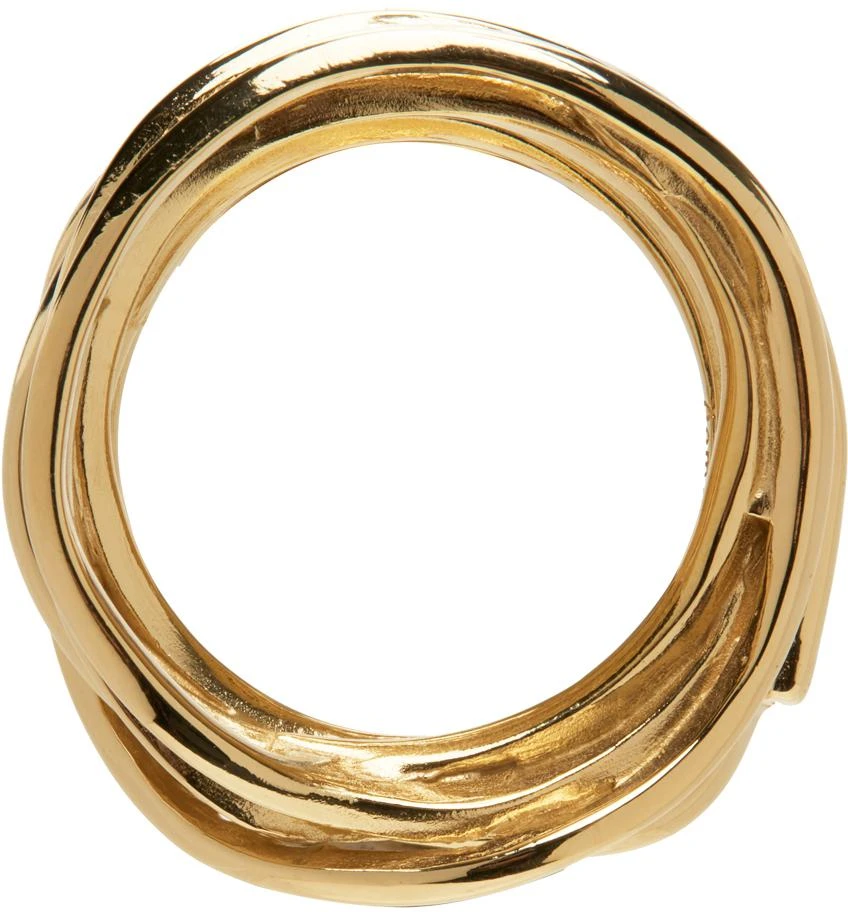 商品Completedworks|Gold 'Why Am I Here And Not Somewhere Else' Ring,价格¥2785,第2张图片详细描述