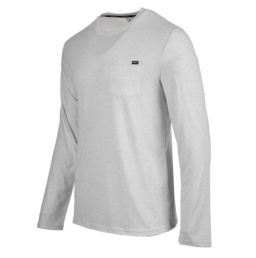 商品Eddie Bauer|Eddie Bauer Men's Long Sleeve Jersey Crew with Chest Pocket,价格¥114,第5张图片详细描述