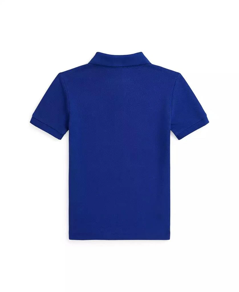 商品Ralph Lauren|Toddler and Little Boys Cotton Mesh Polo Shirt,价格¥94,第3张图片详细描述