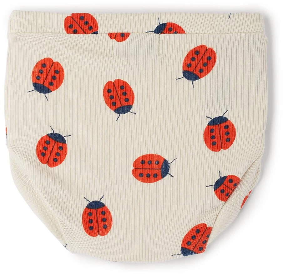 商品BOBO CHOSES|Baby Off-White Lady Bug All-Over Culottes,价格¥126,第2张图片详细描述