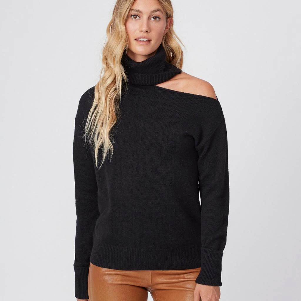 商品Paige|Paige Raundi Sweater Knit - Black,价格¥1912,第1张图片