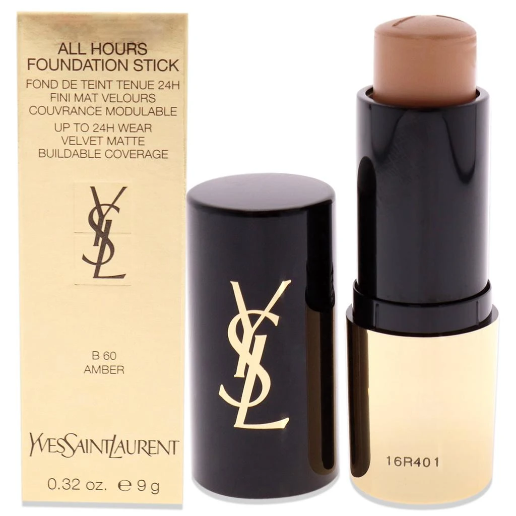 商品Yves Saint Laurent|All Hours Foundation Stick - B60 Amber by Yves Saint Laurent for Women - 0.32 oz Foundation,价格¥407,第1张图片