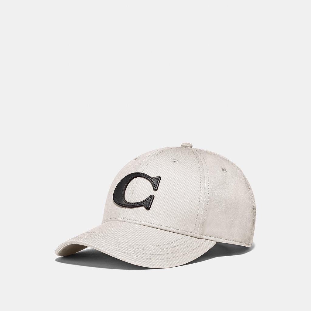 Coach]蔻驰Coach男款帽子|Outlet Varsity C Cap 100% 棉价格¥385 | 别