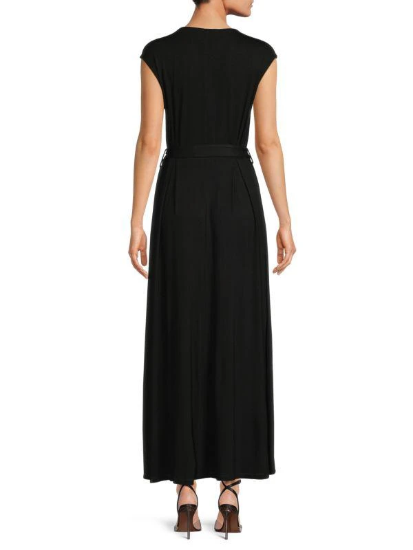 商品Patrizia Luca|Dual Slit Belted Maxi Dress,价格¥559,第2张图片详细描述