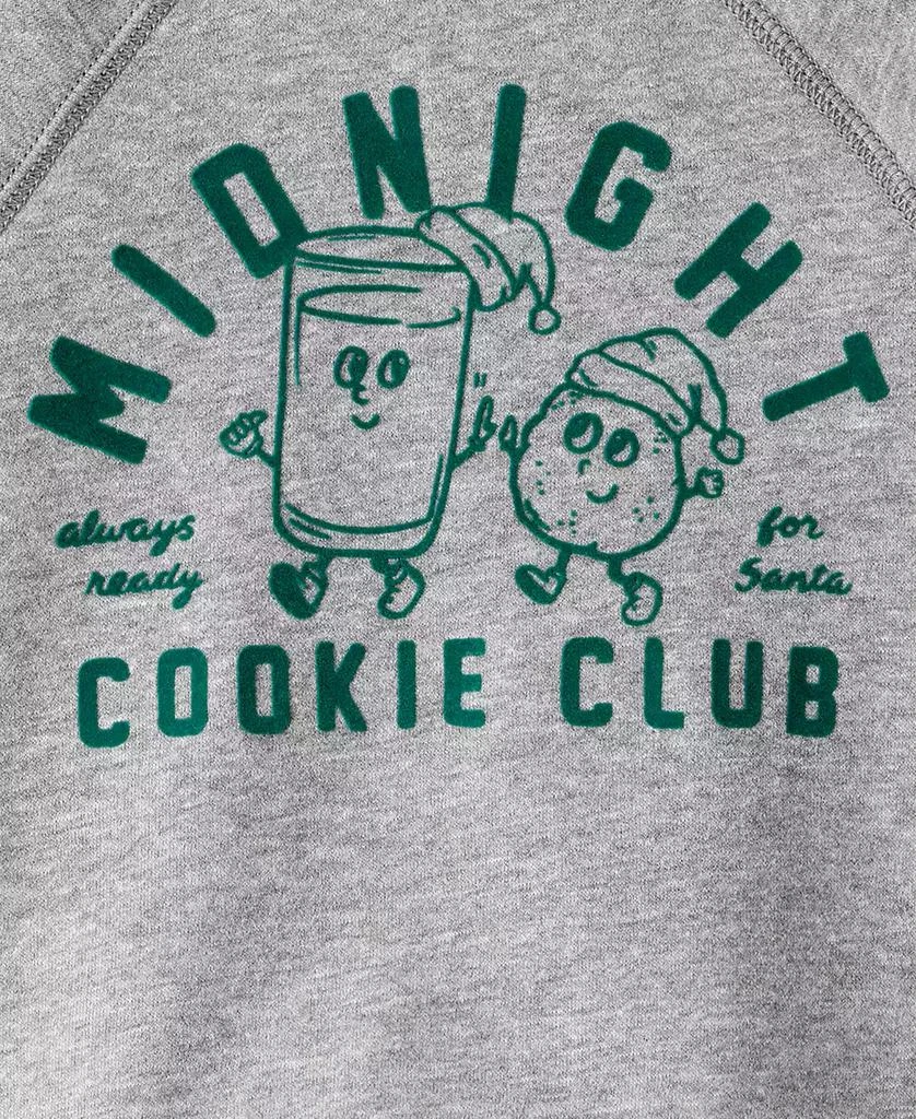 商品Carter's|Toddler Boys Midnight Cookie Club Long Sleeve Pullover Sweatshirt,价格¥96,第2张图片详细描述
