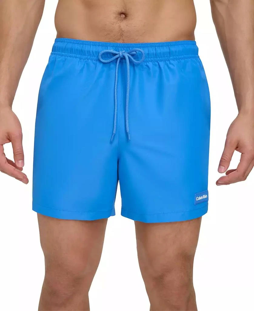 商品Calvin Klein|Men's Modern Euro 5" Volley Swim Trunks,价格¥222,第1张图片