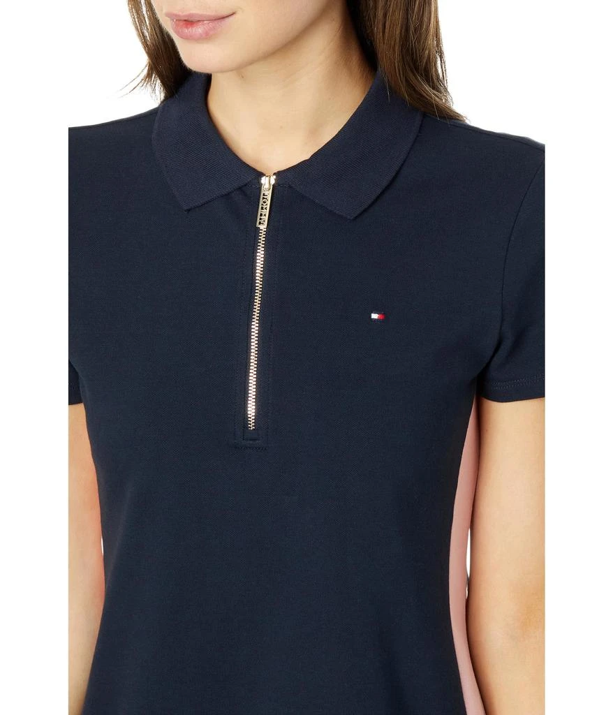 商品Tommy Hilfiger|Side Pannel Zip Polo,价格¥240,第3张图片详细描述