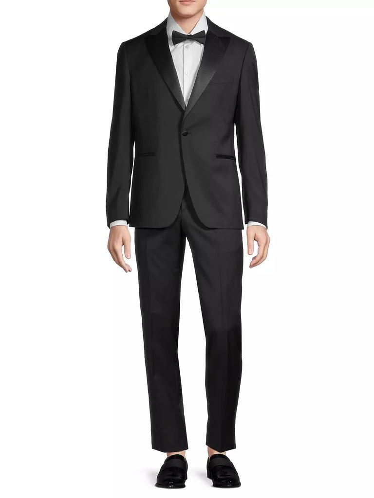 商品PAL ZILERI|Stretch-Wool Peak-Lapel Tuxedo,价格¥9725,第3张图片详细描述