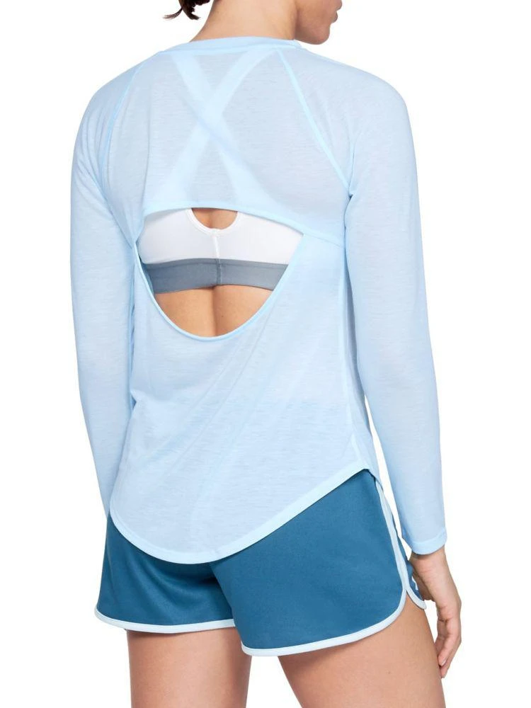 商品Under Armour|Whisperlight Long-Sleeve Top,价格¥91,第2张图片详细描述