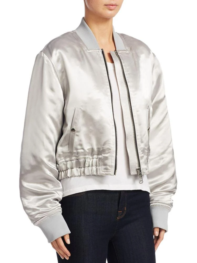 商品Elizabeth and James|Royan Metallic Bomber Jacket,价格¥2085,第3张图片详细描述