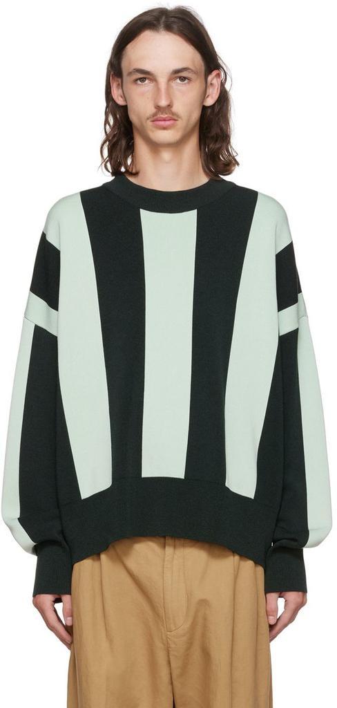 商品AMI|Green Viscose Sweater,价格¥4448,第1张图片