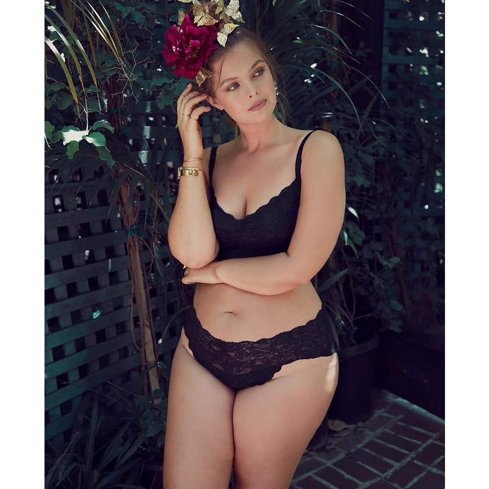 商品Cosabella|Plus Size Never Say Never Lace Sweetie Bralette NEVER1301P, Online Only,价格¥483,第5张图片详细描述