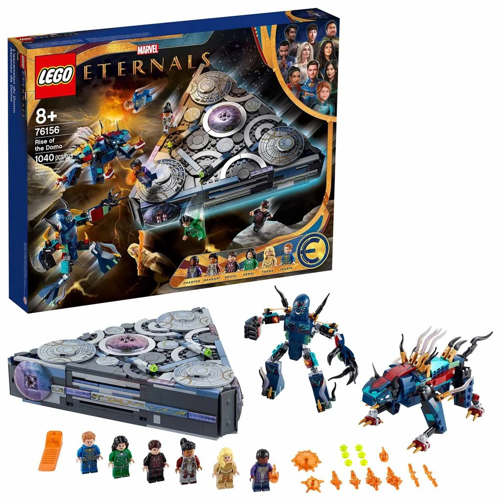 商品LEGO|LEGO Marvel Rise of The Domo 76156 Building Kit,价格¥670,第1张图片