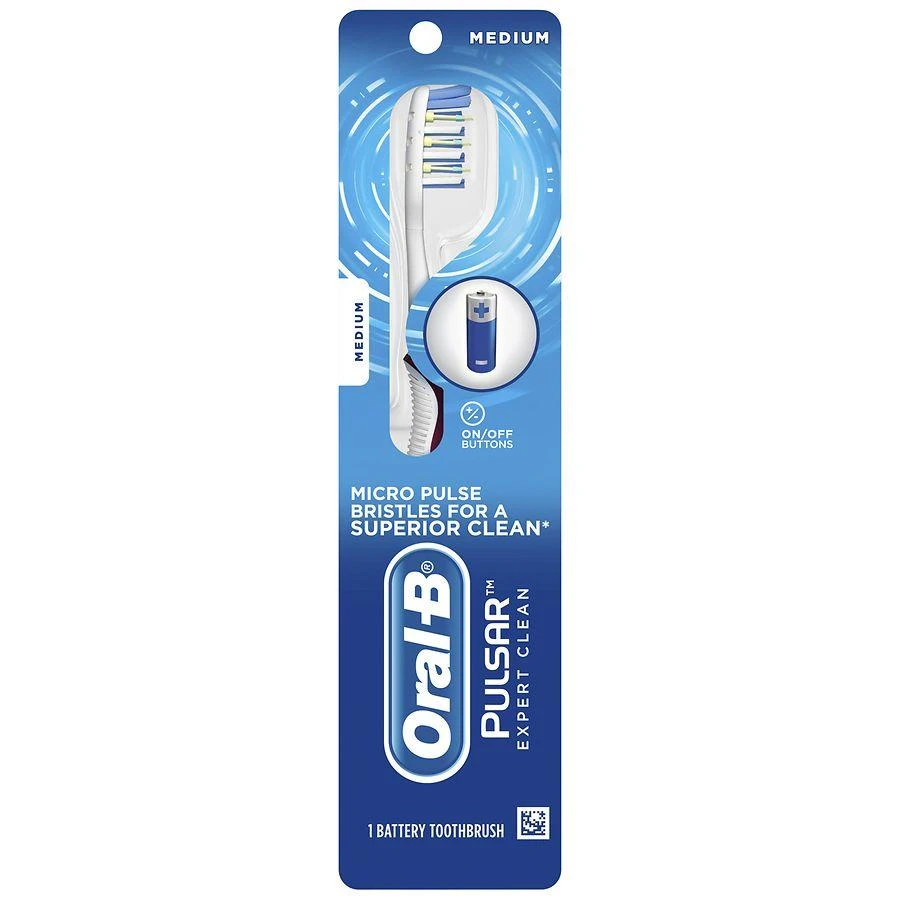 商品Oral-B|Pulsar Expert Clean Battery Powered Toothbrush,价格¥59,第1张图片