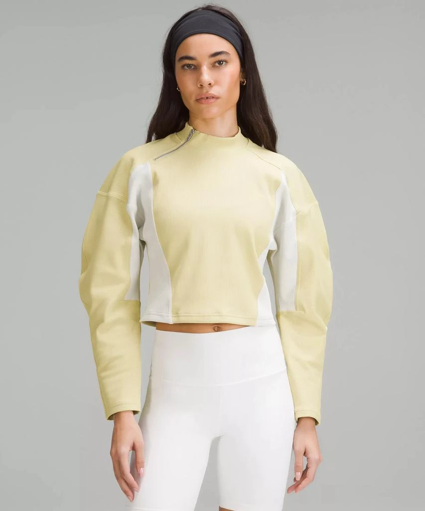 商品Lululemon|Ribbed Luxtreme Wide-Sleeve Pullover,价格¥380,第4张图片详细描述