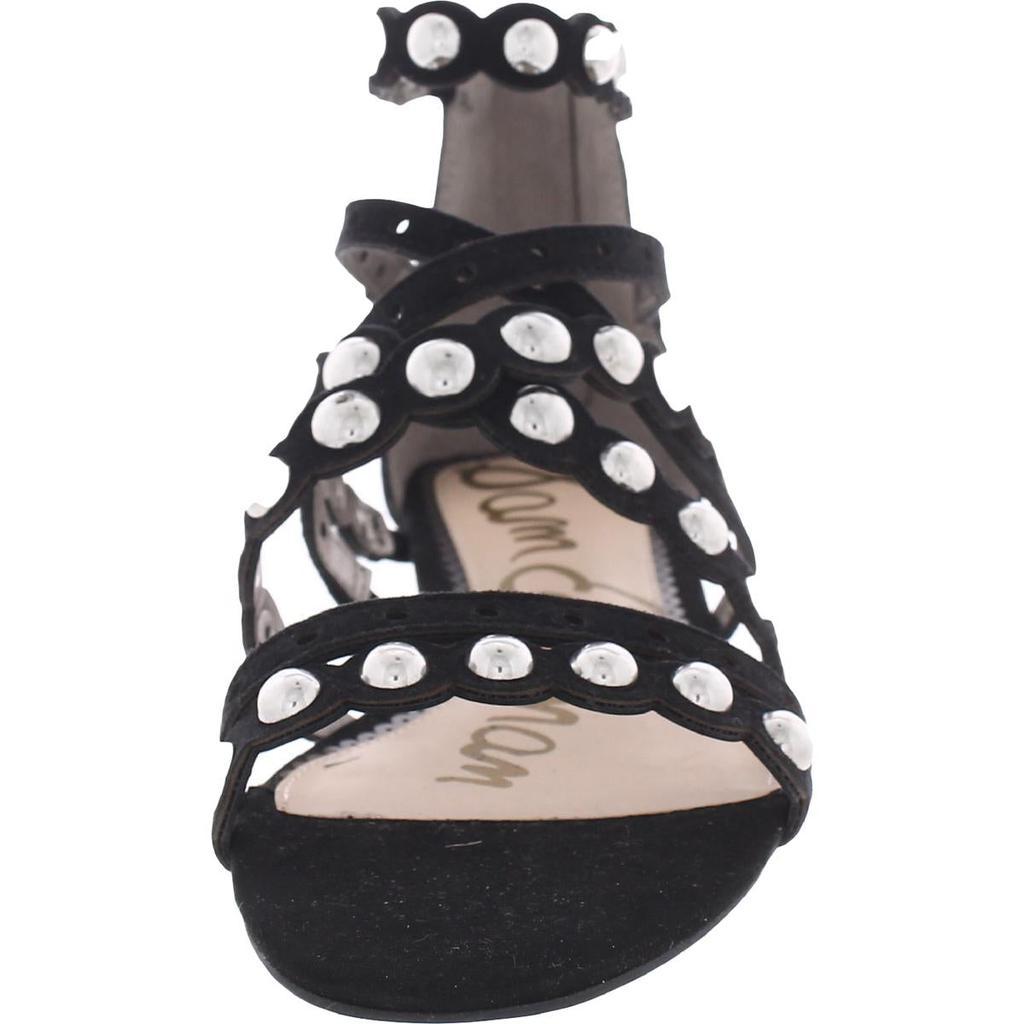 商品Sam Edelman|Sam Edelman Womens Dustee Suede Studded Strappy Sandals,价格¥584,第6张图片详细描述