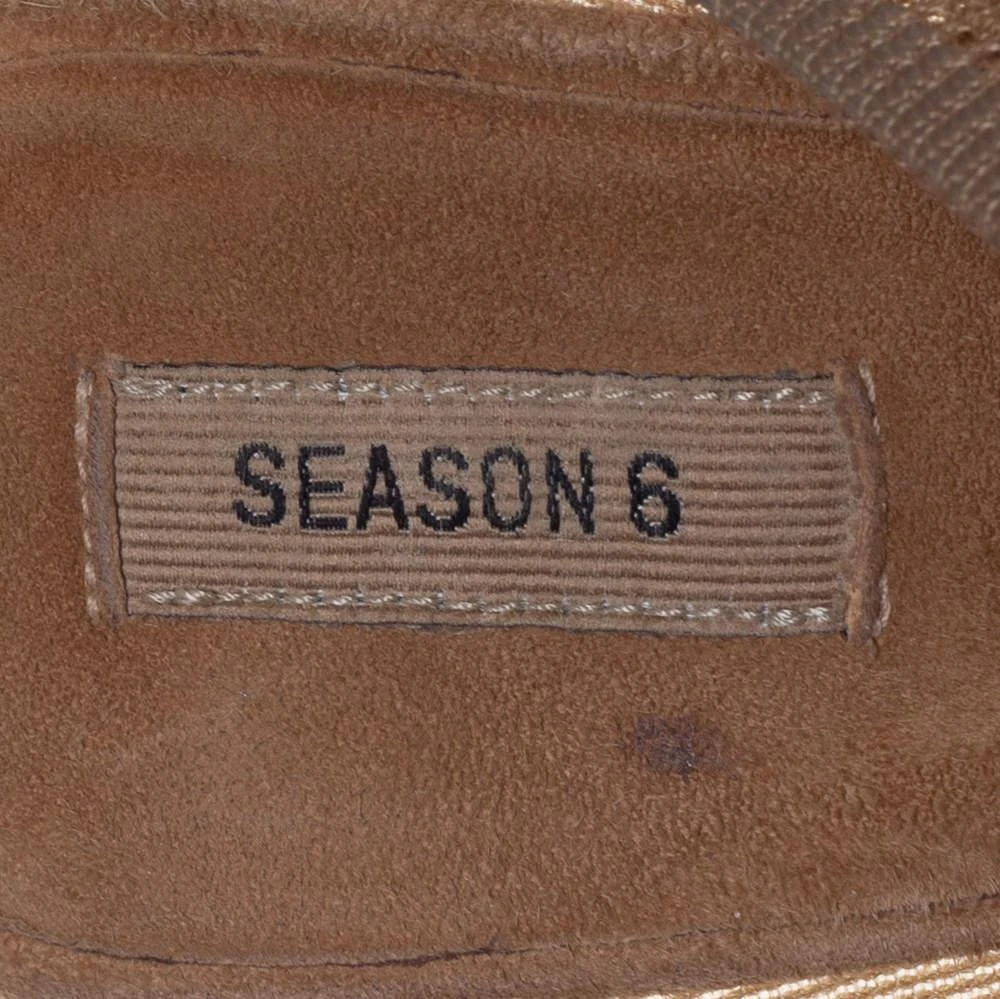 Yeezy Beige Mesh Season 6  Slip On Mules Size 36.5 商品