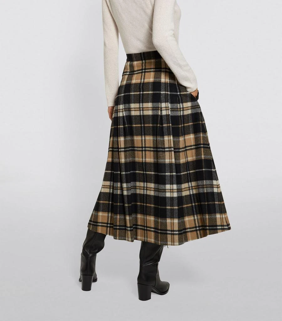 商品Max Mara|Diletta Check Midi Skirt,价格¥3512,第3张图片详细描述