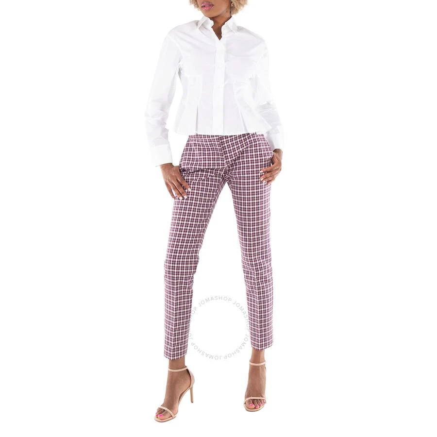 商品Burberry|Hanover Straight-fit Check Cotton Tailored Trousers,价格¥892,第2张图片详细描述